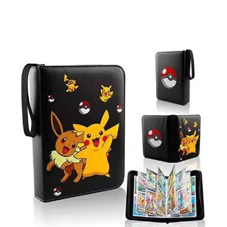 Card Binder for Cards Binder 4-Pocket, 440 Pockets Trading Card Games Collection Binder with Sleeves