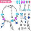 112 Pcs Charm Bracelet Jewelry Making Kit DIY Charm Arts and Crafts Gift Set for Teen Kids Ages 5+ Birthday, Holiday