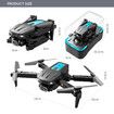 4K Drones with Camera Obstacle Avoidance Optical Flow Positioning Foldable Quadcopter Toys Rc Helicopter Gifts