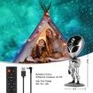 Aliens Star Projector Streamlet Galaxy Projector with Aliensun Voice Interaction Nebula Night Light Projector for Bedroom with Timer Remote