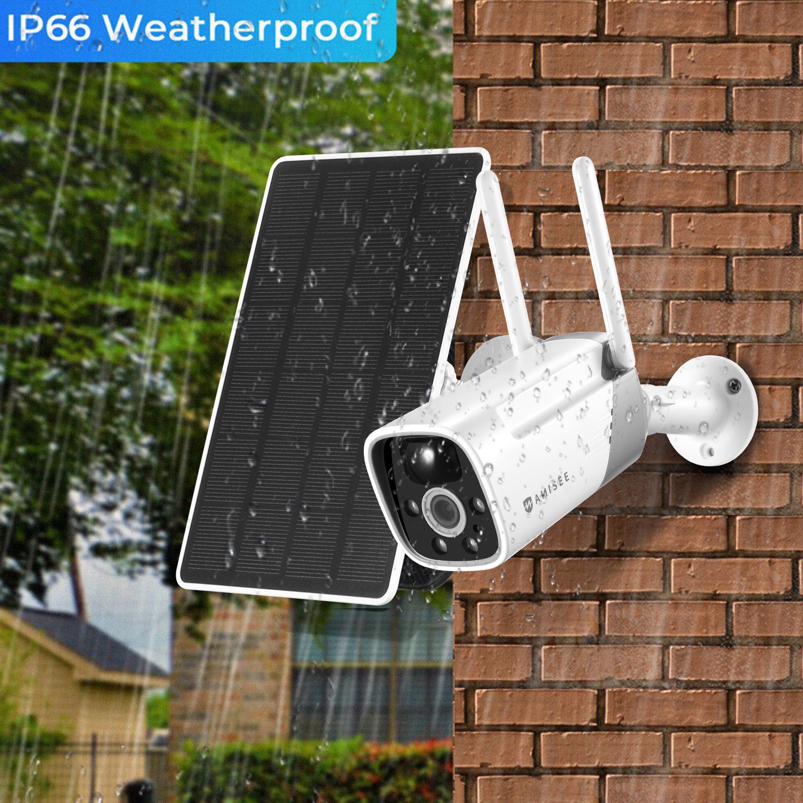 Fresh Look at Home Security Camera Wireless Cctv Solar Panel House WiFi Surveillance