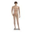 185CM Male Mannequin Full Body With Wig Manikin Display Stand Dress Form Adjustable Detachable Skin Tone