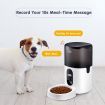 6L Auto Pet Feeder Smart Automatic Dog Cat Food Dispenser Timed 10s Voice Recorder 1-4 Meals Per Day 20 Portions