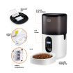 6L Auto Pet Feeder Smart Automatic Dog Cat Food Dispenser Timed 10s Voice Recorder 1-4 Meals Per Day 20 Portions