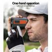 MiLESEEY 600M Magnetic Rangefinder LCD Laser Golf Range Finder Vibration Alert