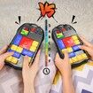 Super Slide Games 500+ Level Challenges Brain Teaser Puzzles Interactive Fidget Toys Handheld Brain Games Console Age 14+