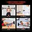 Pullup Bar Push Up Door Chinup Situp Abs Workout Shoulder Fitness Chest Back Exercise Gym Indoor 200kg 96 To 135cm Adjustable Locking System