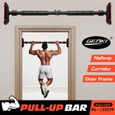 Pullup Bar Push Up Door Chinup Situp Abs Workout Shoulder Fitness Chest Back Exercise Gym Indoor 200kg 96 To 135cm Adjustable Locking System