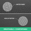 Folding Foam Mattress Trifold Sofa Bed Camping Floor Portable Sleeping Mat Extra Thick Cushion Removable Cover Cot Size
