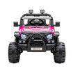 Electric Ride On Car Kids Vehicle Toy Childrens Off Road Jeep Truck with Parental Remote Control MP3 Flashing Lights 2.4G Dual Openable Door