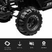 Electric Ride On Car Vehicle Toy Off Road Remote Control Jeep Truck for Kids Children 2.4G MP3 Flashing Lights Dual Openable Door