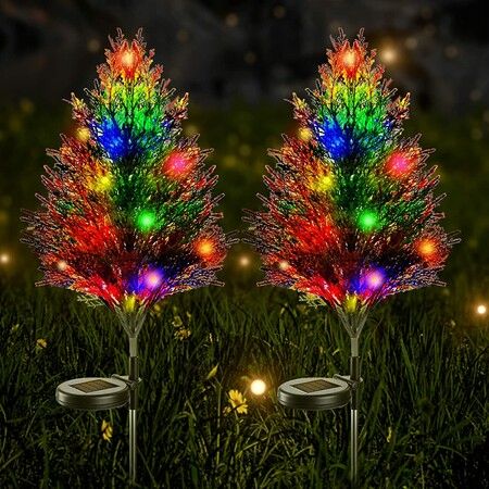 Christmas Decoration Outdoor Solar Tree Lights,Outdoor Lights ...