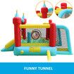 Jumping Castle Bouncer Inflatable Bouncy Outdoor Toy Play Equipment Playground Slide Bouncing Game Backyard Entertainment