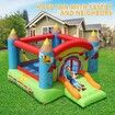 Jumping Castle Bouncer Bouncy Outdoor Play Equipment Playground Bouncing Toy Game Inflatable Blowup Backyard Entertainment