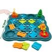 28 Pcs STEM Board Games Smart Logical Road Builder Brain Teasers Puzzles Educational Montessori Xmas Gifts for Ages 3+