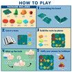 28 Pcs STEM Board Games Smart Logical Road Builder Brain Teasers Puzzles Educational Montessori Xmas Gifts for Ages 3+