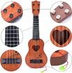 Kids Toy Classical Ukulele Guitar Musical Instrument (Brown)