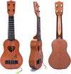 Kids Toy Classical Ukulele Guitar Musical Instrument (Brown)