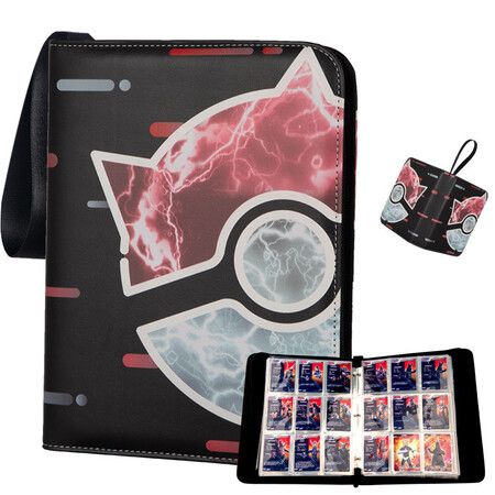 900 Cards Case Binder Pokemon Card TCG Game Cards PU leather Collection Holder Pocket Folder Gift For Kids