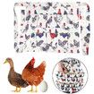 Adult Size Eggs 12pockets Collecting Gathering Holding Apron for Chicken Hense Duck Goose Eggs Housewife Farmhouse Kitchen Home Workwear 50X35CM