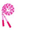 Soft Beaded Jump Rope Adjustable Tangle Keeping Fit, Training, Workout and Weight loss Pink