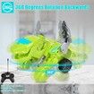 Transforming Dinosaur Toys, Remote Control Transforming Dinosaur Car Toy, Green