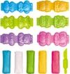 Color Dough Toys Jungle Carnival with Color Dough Set Creations Tools for Kid with Animals