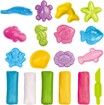 Color Dough Toys Ocean World Dough Set Creations Tools for Kid with sea Animals