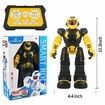 RC Robots Intellectual Gesture Sensor Programmable Toys with Infrared Controller  Kits for Kids Age 6+(Yellow)