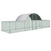 Chicken Coop Run Walk In Bird Cage Rabbit Bunny Hutch Pen Hen Chook House Dog Cat Enclosure Fence Shelter XL 660x190x195cm