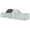 Chicken Coop Run Walk In Bird Cage Rabbit Bunny Hutch Pen Hen Chook House Dog Cat Enclosure Fence Shelter XL 660x190x195cm