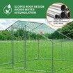 Chicken Run Coop Walk In Rabbit Hutch Bird Cage Hen Chook Pen House Dog Cat Enclosure Fence Bunny Shelter Aviary Large 300x400x195cm