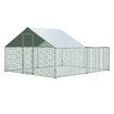 Chicken Run Coop Walk In Rabbit Hutch Bird Cage Hen Chook Pen House Dog Cat Enclosure Fence Bunny Shelter Aviary Large 300x400x195cm