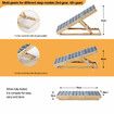 Dog Pet Ramp Stair 3 Steps for Bed Car Couch Sofa Puppy Cat Ladder Folding 4 Height Adjustable Portable 2 in 1 Indoor Outdoor 