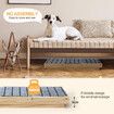 Dog Pet Ramp Stair 3 Steps for Bed Car Couch Sofa Puppy Cat Ladder Folding 4 Height Adjustable Portable 2 in 1 Indoor Outdoor 