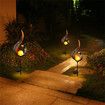 Solar Outdoor Lawn Light Lamp Torches Waterproof Solar Powered LED Landscape Torch Lights Decorative for Garden Yard