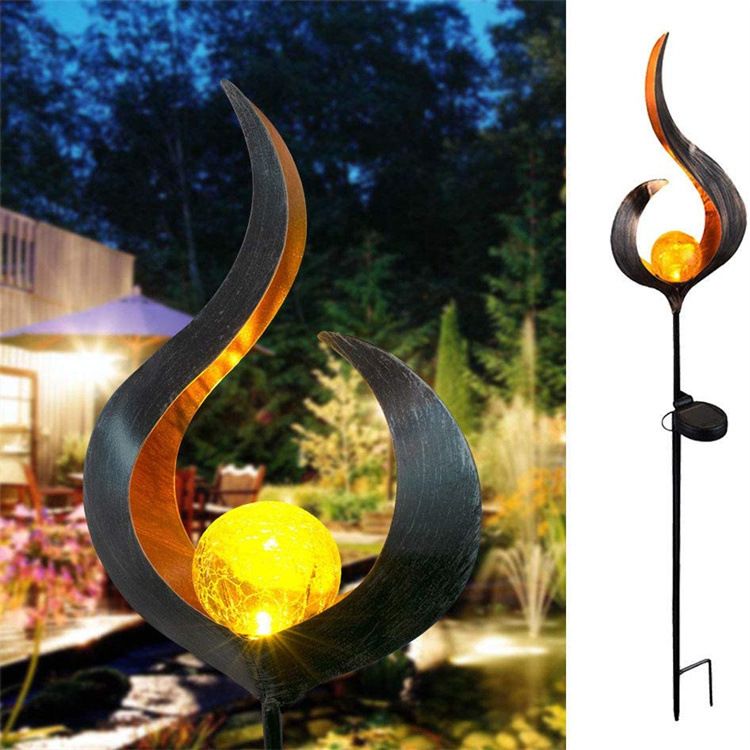 solar lawn torches