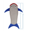 Shark Blanket Tail Super Soft and Cozy  Fleece Blanket Machine Washable Wearable FOR HEIGHT 150-174CM SizeM