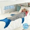 Shark Blanket Tail Super Soft and Cozy  Fleece Blanket Machine Washable Wearable FOR HEIGHT 150-174CM SizeM