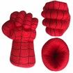 Superhero Gloves Spiderman Toy Hands Kids Soft Plush Superhero Gloves ...