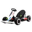 Kids Electric Car Ride On Go Kart Vehicle Remote Control Racing Toy Off Road Riding 12V with LED MP3 Battery White 