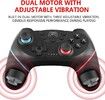 Wireless Pro Controller Gamepad Compatible with Switch Support Amibo, Wakeup, Screenshot and Vibration Functions-Black