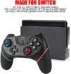 Wireless Pro Controller Gamepad Compatible with Switch Support Amibo, Wakeup, Screenshot and Vibration Functions-Black