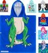 Hooded Towel for Babys Toddlers, Boys Girls 2 to 5 Years, Cotton Wrap,Pool Shower Beach Swim Bathroom Child Cover ups