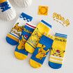 Pokemon KIDS 5 Pack Socks Patterned Novelty Colorful Funny Cartoon SizeS