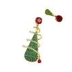 Christmas Jingle Bell Pierced earrings Xmas Gift Jewelry