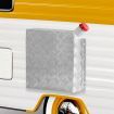 Manan Caravan Diesel Heater Tank Cover for 10L 15L Fuel Tank Silver Aluminium