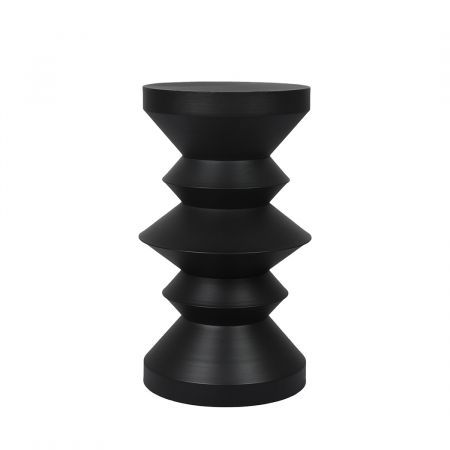 Side Table Round End Bedside