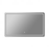 EMITTO LED Wall Mirror Anti-fog Bathroom Mirrors Makeup Light 120x70cm