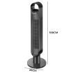 Spector Tower Fan Portable Oscillating Remote Control LED Display Timer Ionizer